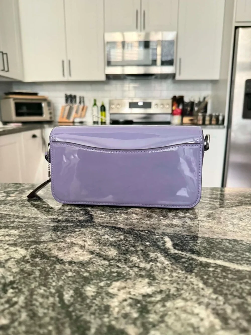 Coach Studio Baguette - Silver/Light Violet